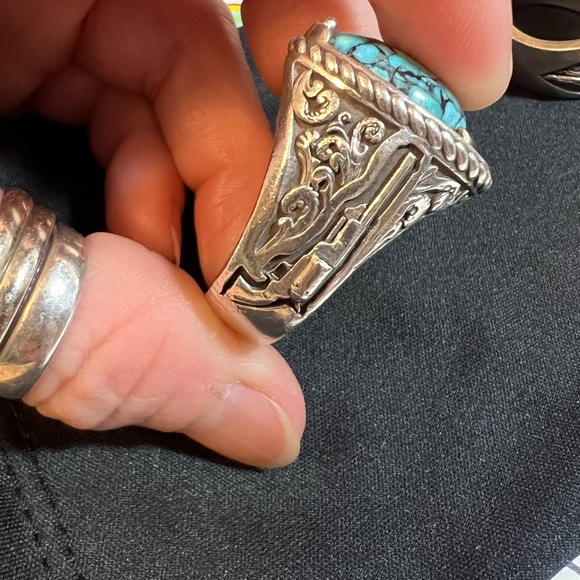 Unrivaled Designs Men’s “double ringer” Ring - Picture 7 of 8